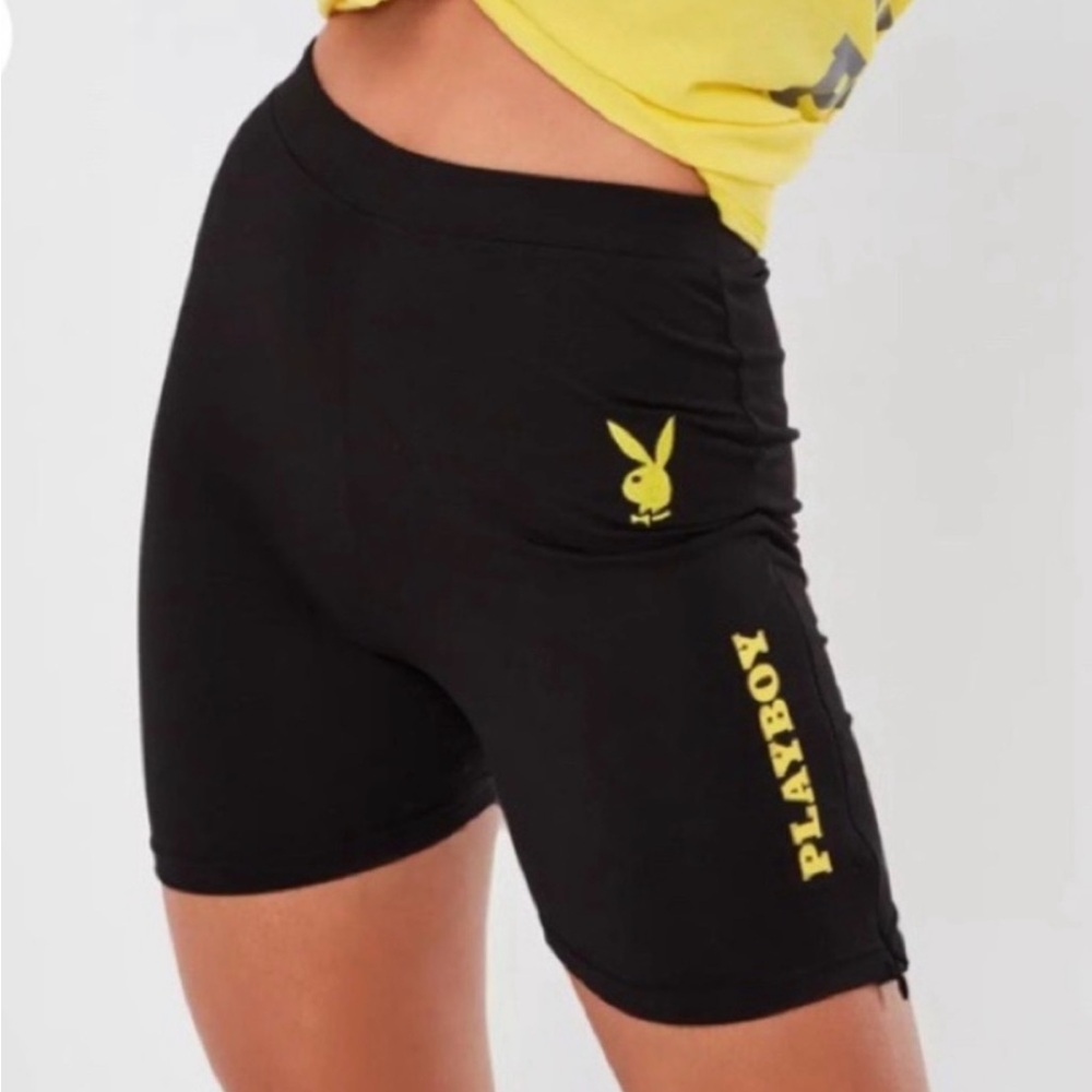 Playboy Biker Shorts